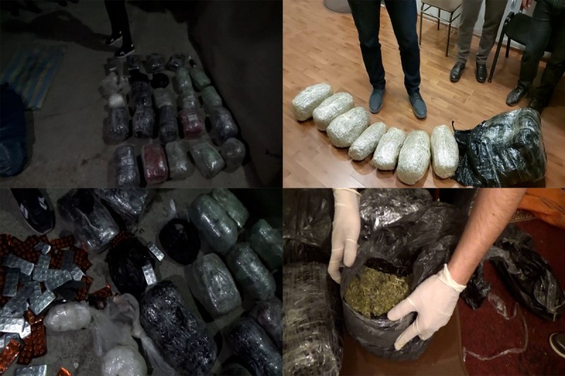 DİN: 6.5 milyon manatlıq 150 kq narkotik dövriyyədən çıxarılıb